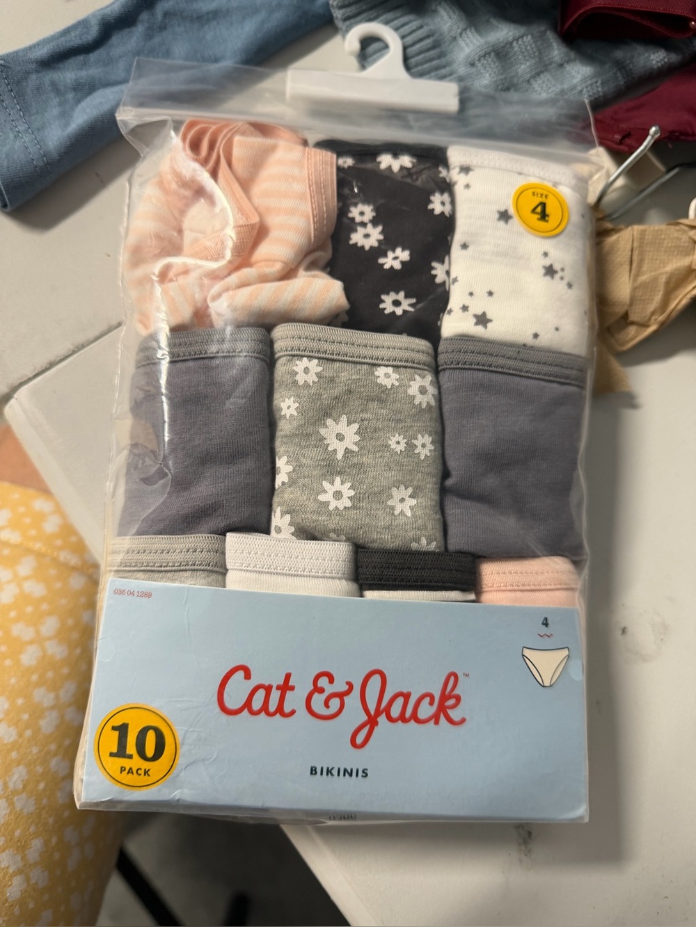 Cat & Jack Girls 10-Pack Bikini Underwear - new in package